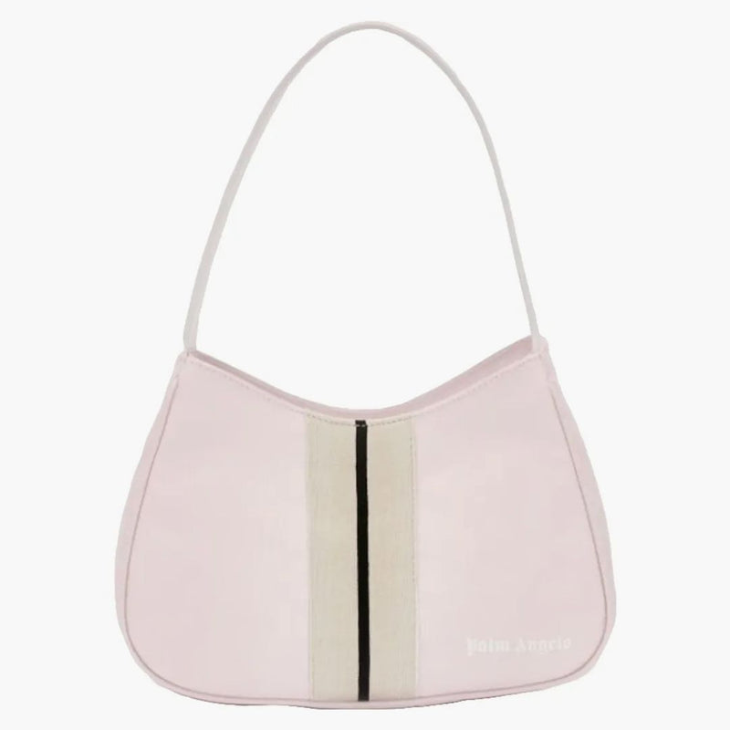 Palm Angels Benátky Track Hobo Bag Baby Pink/off-White