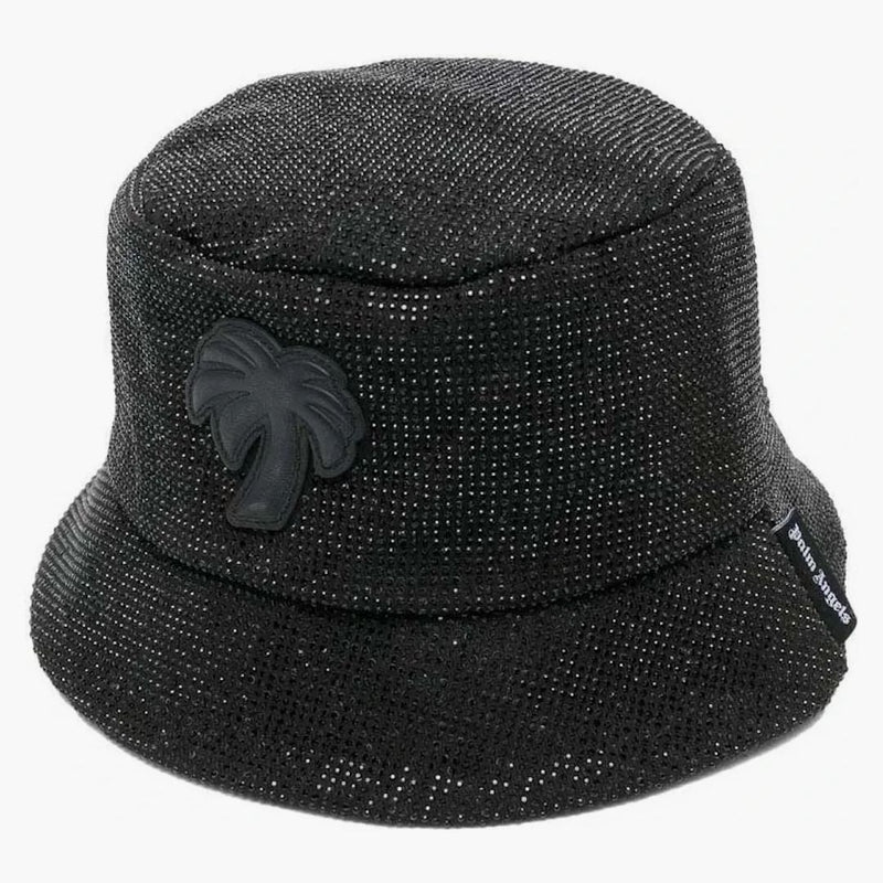 Palm Angels Women Big Palm Bucket ha nero