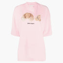 Palm Angels Dámské dámské medvědy Tričko s mandlí květy/hnědé