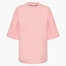 Palm Angels Women's Gothic Logo Oversized T-shirt Pink/black