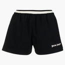 Palm Angels Women's Miami Running Shorts Black/Off White