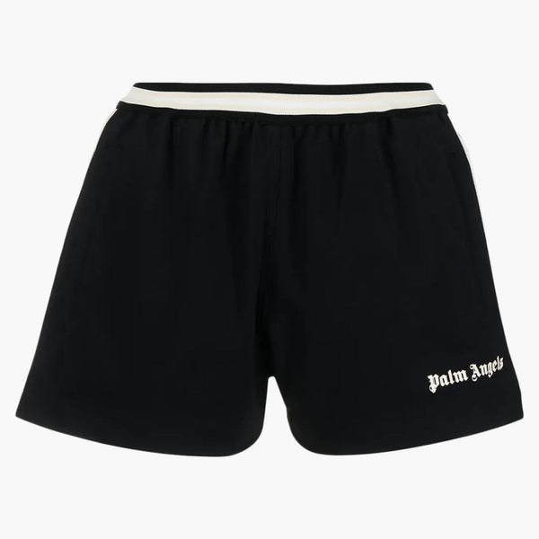 Palm Angels Dámské Miami Running Shorts Black/Off White