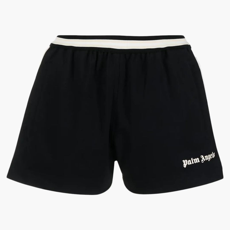 Palm Angels Dámské Miami Running Shorts Black/Off White