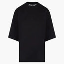Palm Angels Women's Oversized Rear Logo Print T-shirt Black/white