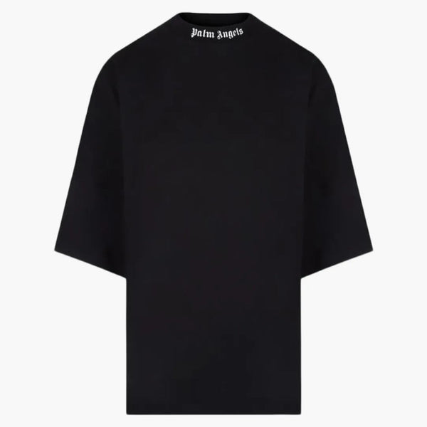 Palm Angels Women's Oversized Rear Logo Print T-shirt Black/white