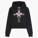 Palm Angels Women's Star Sprayed Soodie Negro/Pink/White