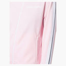 Palm Angels Womens Track Jacket Almond Blossom/White
