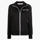 Palm Angels Womens Track Jacket Black/White