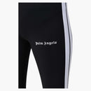 Palm Angels Womens Track Leggings Black/White