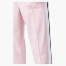 Palm Angels Womens Track Pants Almond Blossom/White