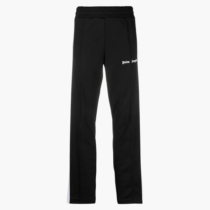 Palm Angels Womens Traccia pantaloni in bianco/nero