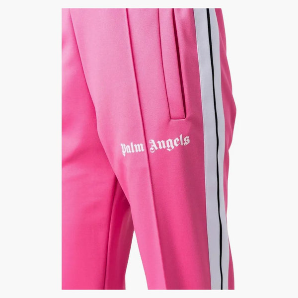 Palm Angels Dámské kalhoty Fuchsia/bílá