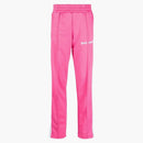Palm Angels Womens Track Pants Fuchsia/White