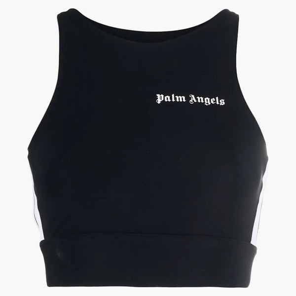 Palm Angels Womens Track Top Black/white