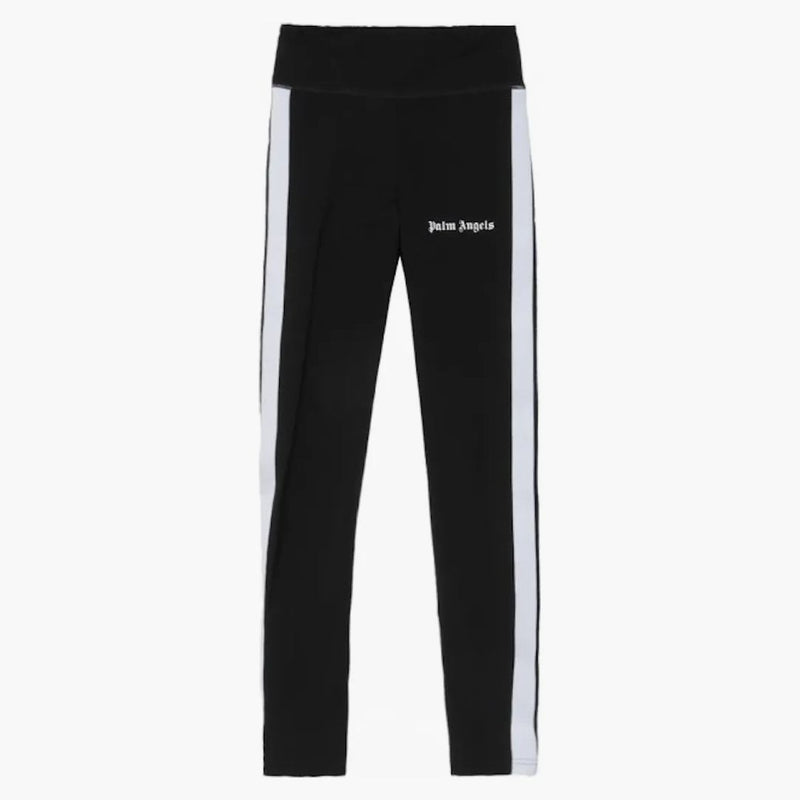 Palm Angels Womens Track Training Leggings Black/white