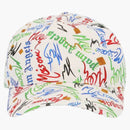 Palm Angels x Missoni Scripble Velcro Strap Cap White/Multi