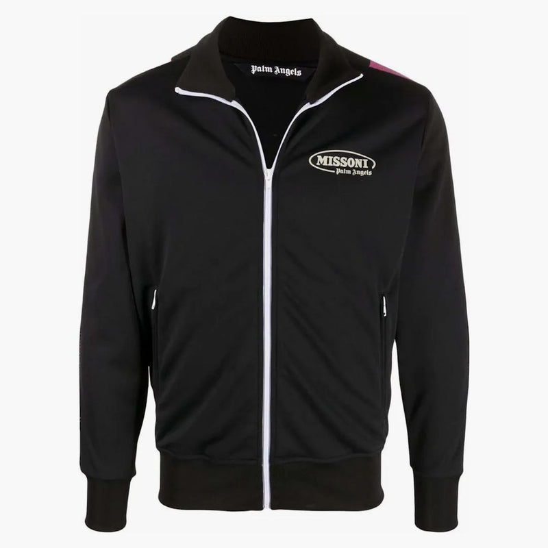 Palm Angels X Missoni Track Jacket Black