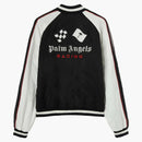 Palm Angels X Moneygram Haas F1 Team Racing Souvenir Jacket Black White Red