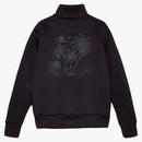 Palm Angels X Team Wang Palm Trees Track Jacket Black