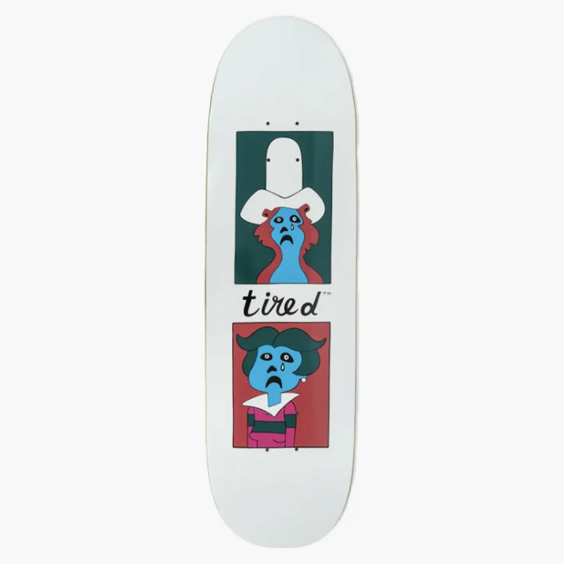Parra Sad Faces Tired - Regular 8.625 Skateboard Deck