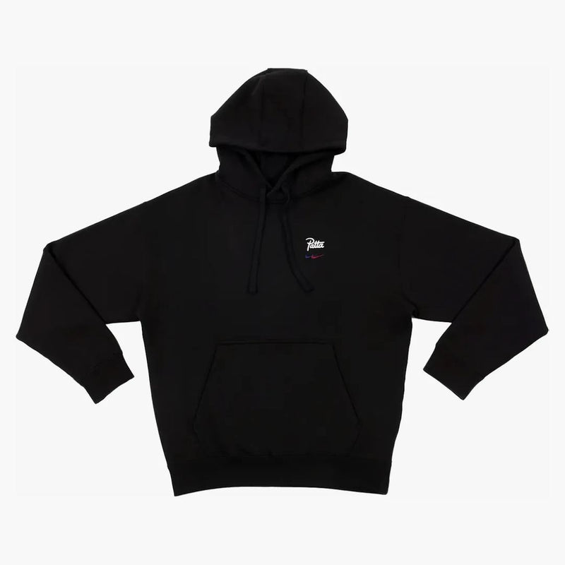 Patta X Barcelona FC Culers del Món maglione con cappuccio nero/deep Royal Blue
