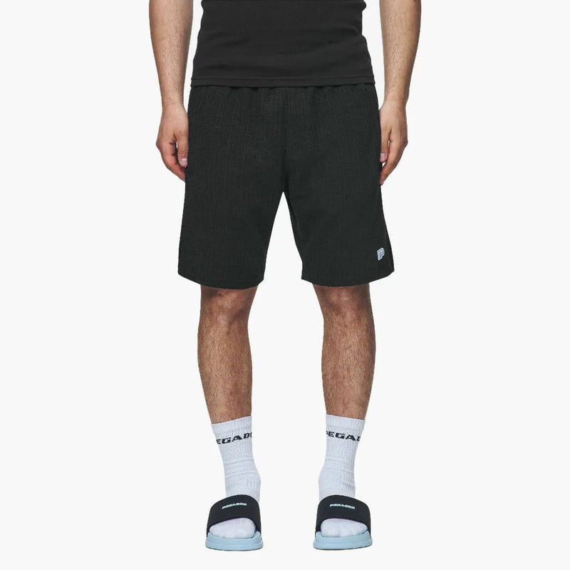 Pegador Libco Structured Knit Shorts Black