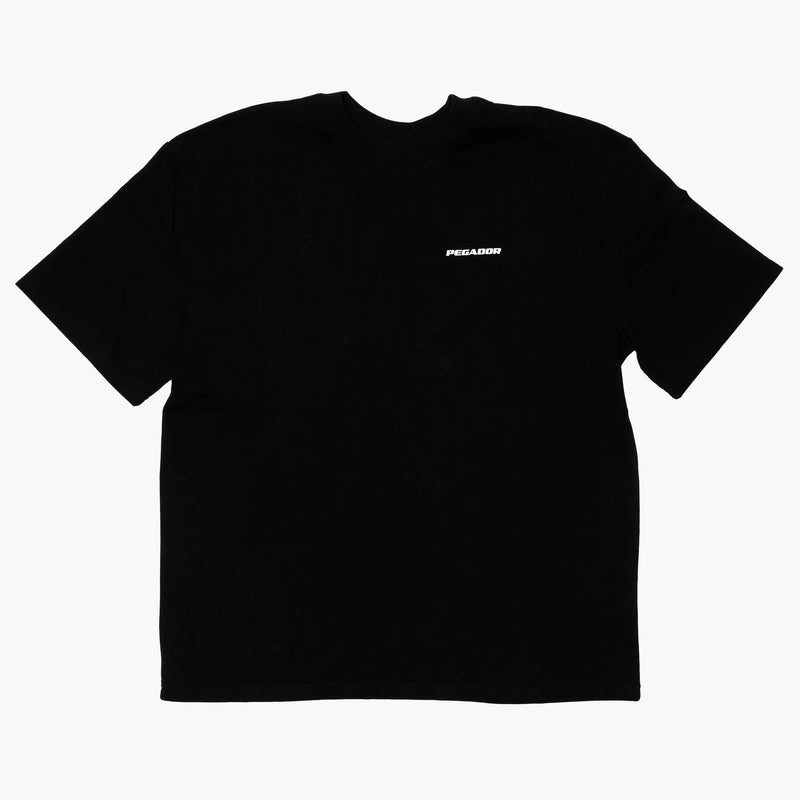 Pegador Logo Oversized Tee Black