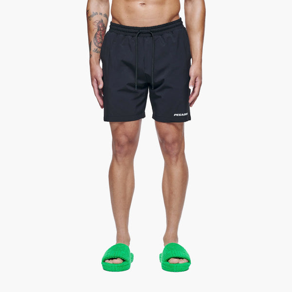 Pegador Logo Swim Shorts Black