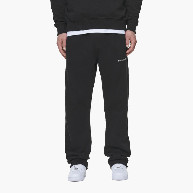 Pegador Logo Wide Sweatpants Black