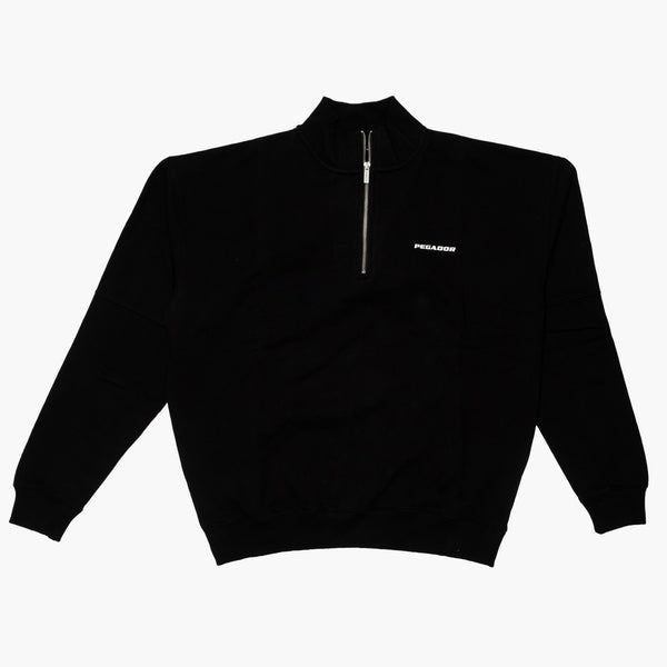 Pegador Oversized Halfzip Sweater Black