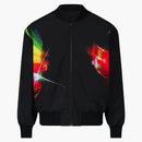 Pleasures Daft Club Reversible Bomber Jacket Black