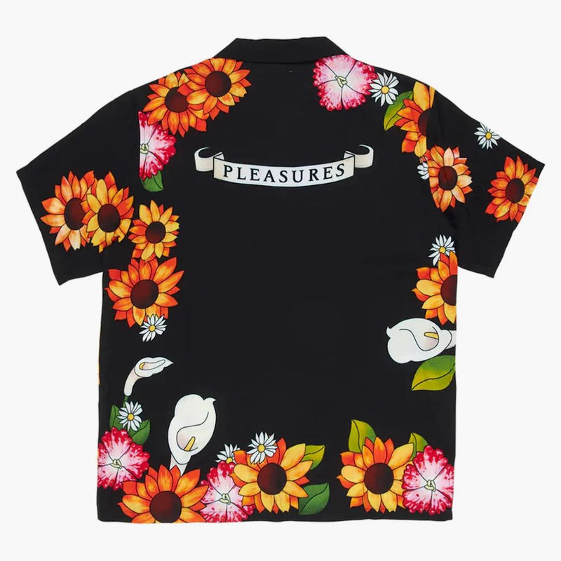 Pleasures Heart Button Down Shirt Black