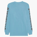 Pleasures Old E Heavyweight Long Sleeve Shirt Blue