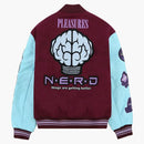 Pleasures X N.e.r.d Varsity Jacket Purple