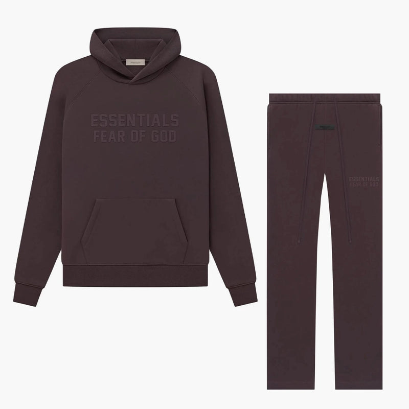 Fear of God Essentials Relaxed Plum - Set (Hoodie & Sweatpant)