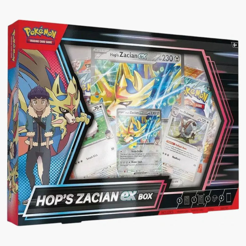 Pokémon Hop's Zacian Ex Box