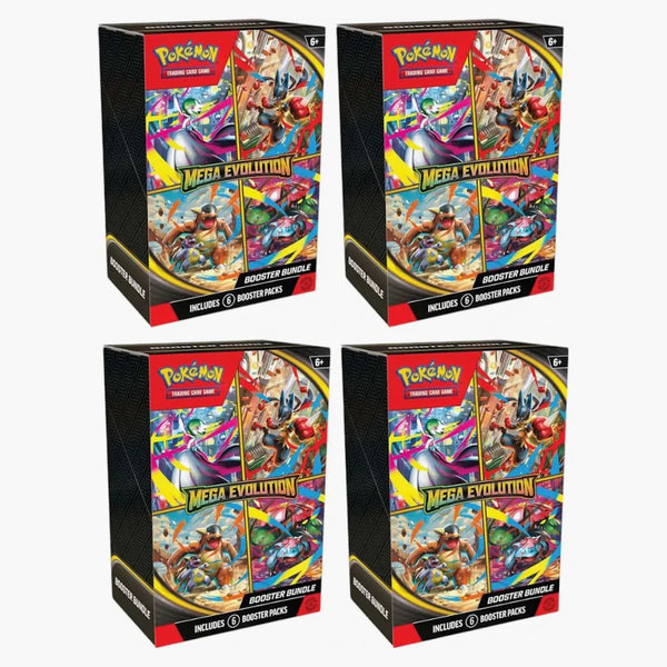 Pokémon Mega Evolution - Base Set Booster Bundle 4x Lot