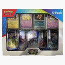 Pokémon Paldean Fates Costco 5 Mini Tin Bundle (tin Art Mary Vary)