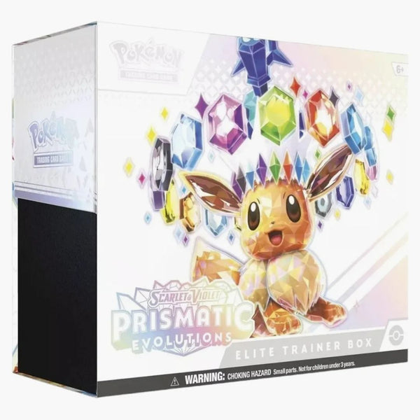 Pokémon Scarlet & Violet Prismatic Evolutions Elite Trainer Box