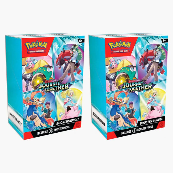 Pokémon Scarlet Violet Journey Together Booster Bundle 2x Lot