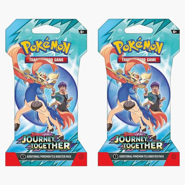 Pokémon Scarlet & Violet Journey Together Booster Pack 2x Lot
