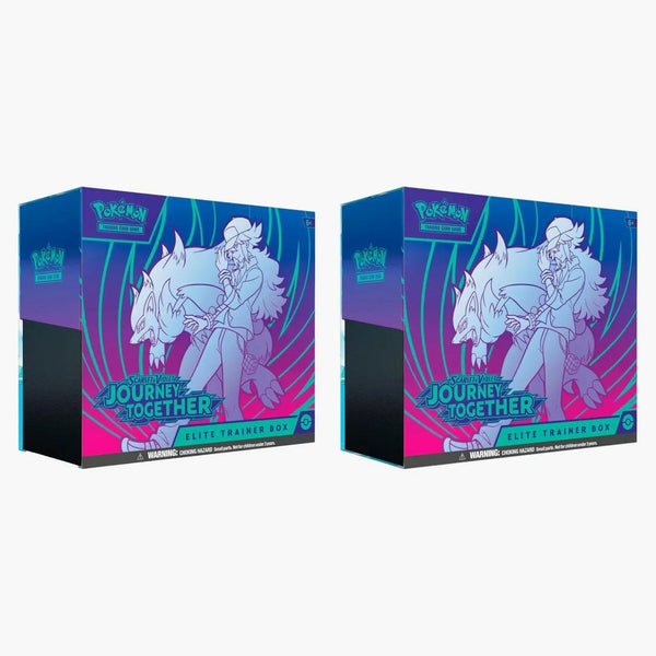 Pokémon Scarlet & Violet Journey Together Eliite Trainer Box 2x Lot