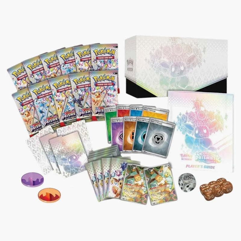 Pokémon Scarlet & Violet Prismatic Evolutions Pokemon Center Elite Trainer Box 4x Lot