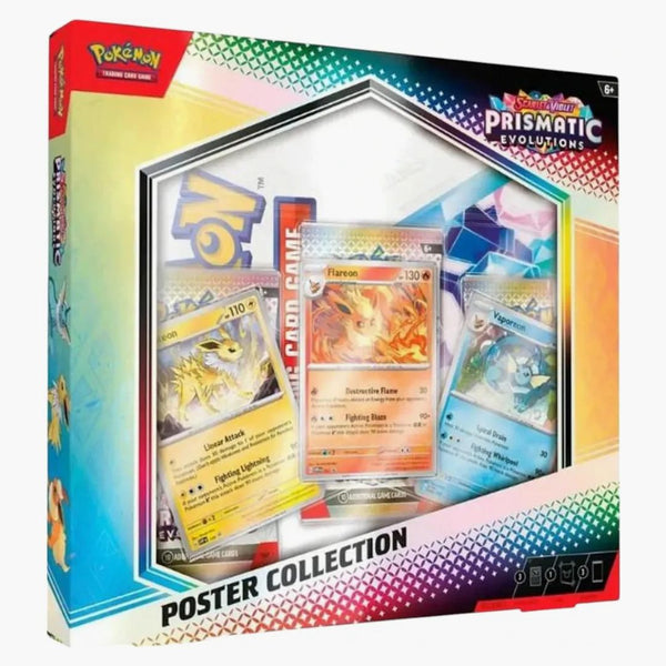 Pokémon Scarlet & Violet Prismatic Evolutions Poster Collection