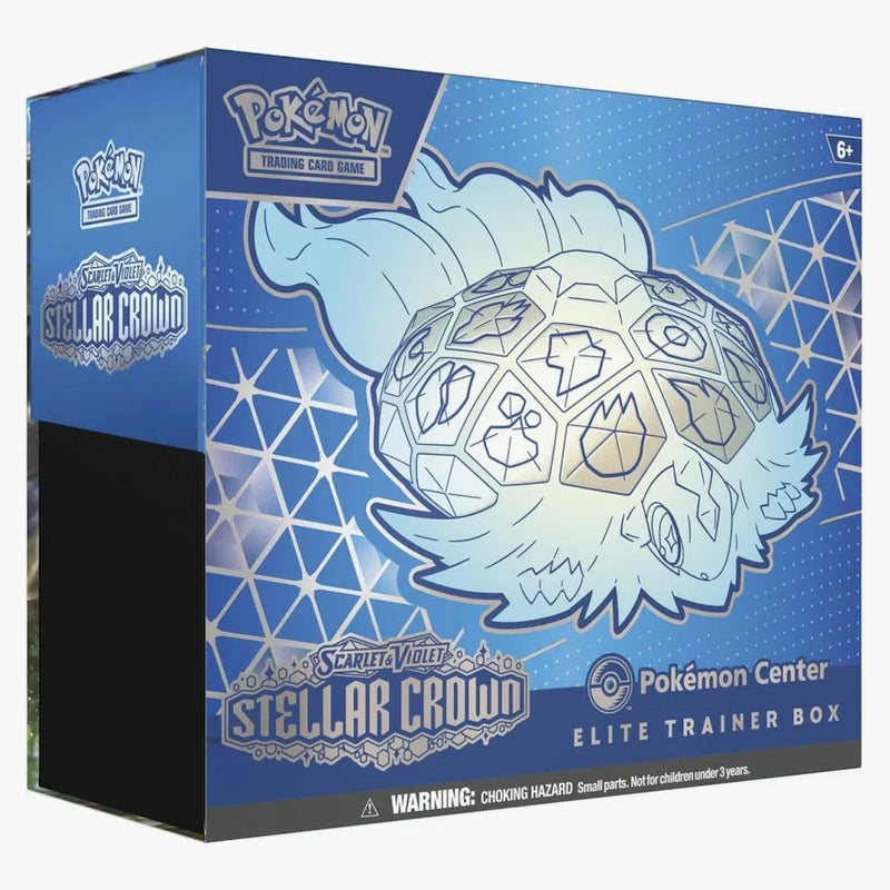 Pokémon Scarlet & Violet Steller Crown Pokemon Center Elite Trainer Box
