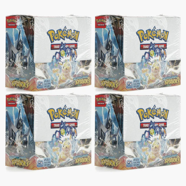 Pokémon Scarlet & Violet Surging Sparks Booster Display Box 4x Lot