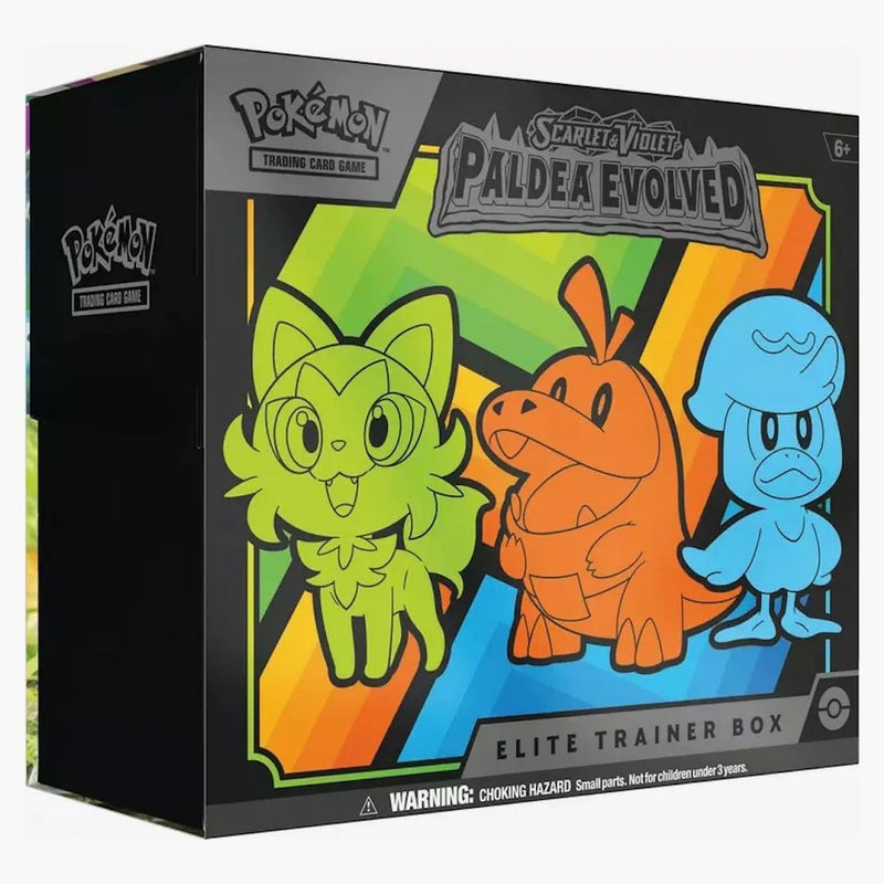 Pokémon Tcg Scarlet & Violet Paldea Evolved Elite Trainer Box