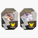 Pokémon Tcg 25th Anniversary Celebrations Tin Lances Charizard V/dark Sylveon V 2x Bundle