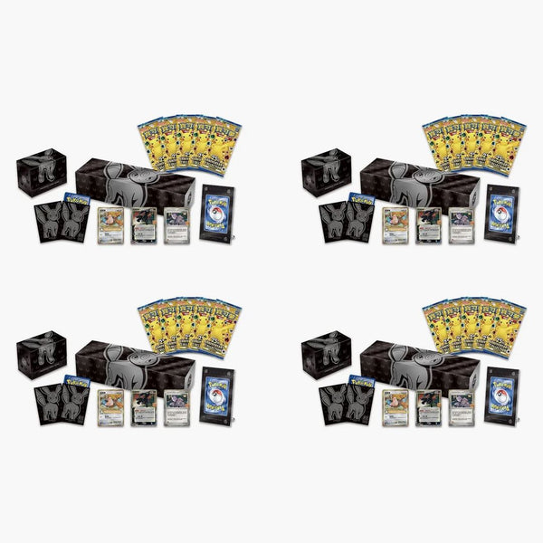 Pokémon Tcg 25th Anniversary Collection Umbreon Box (traditional Chinese) 4x Lot