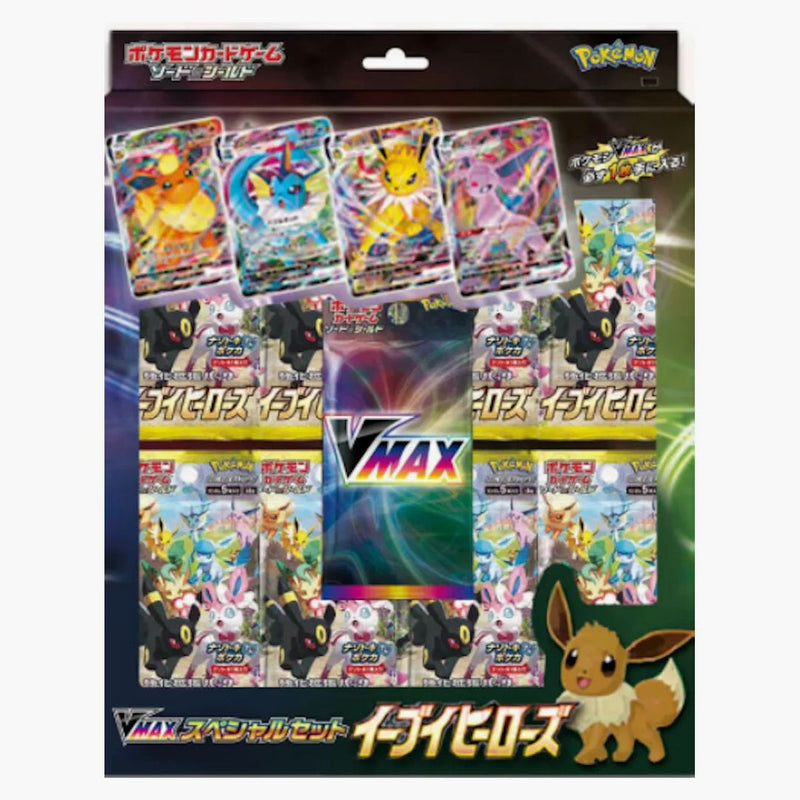 Pokemon Tcg Eevee Heroes Vmax Special Set (japanese)